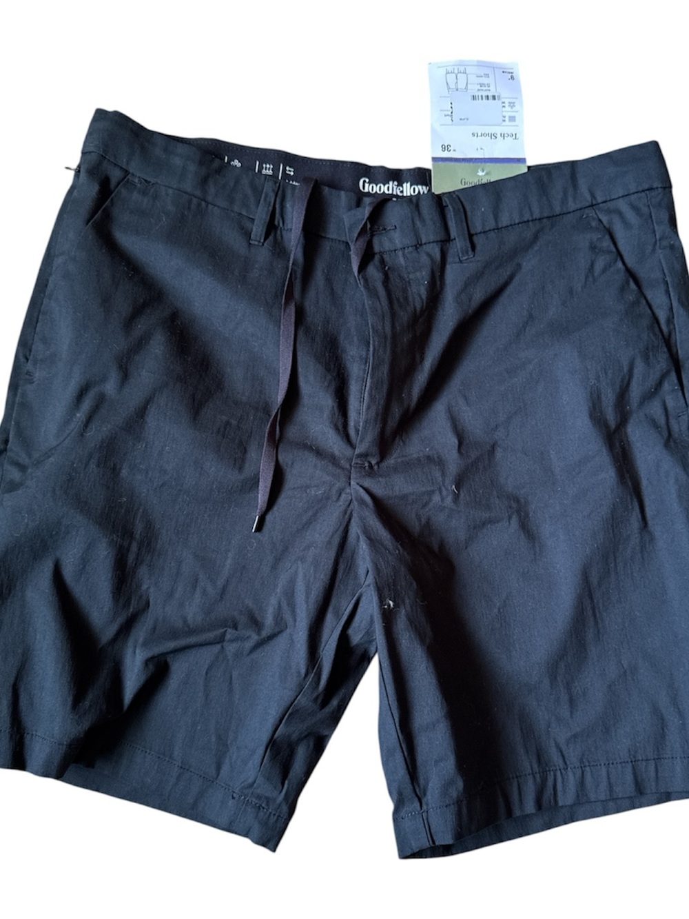 Goodfellow & Co Black Flat Front Men's Shorts